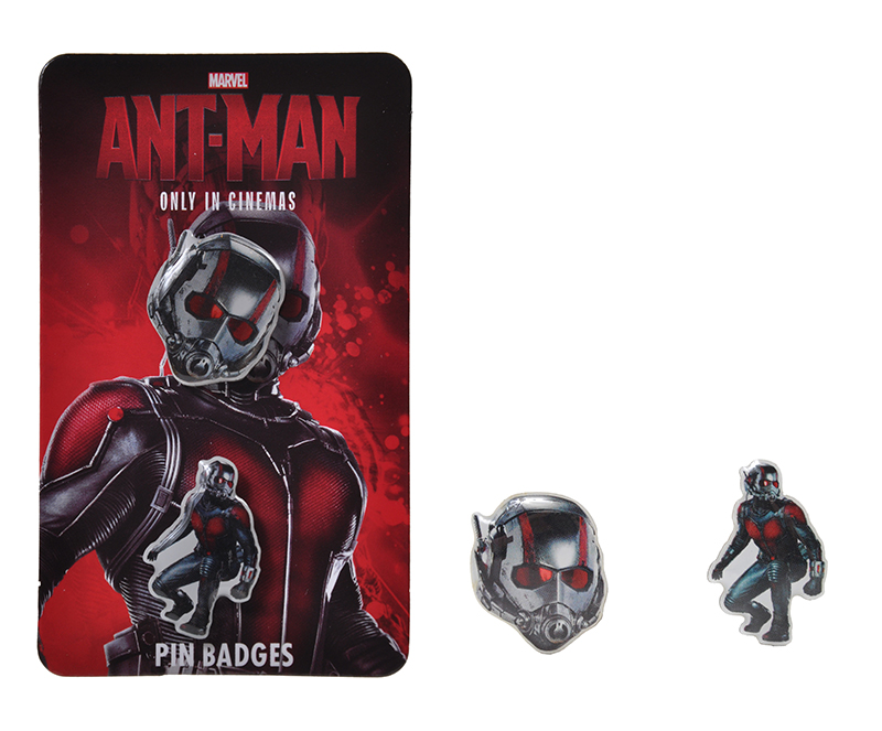 Antman Pin Badges