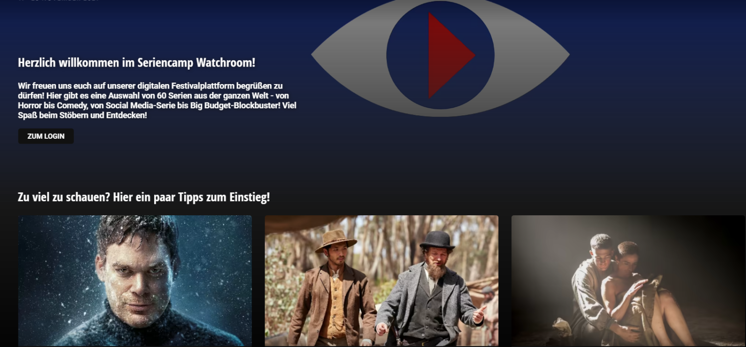 Seriencamp Watchroom