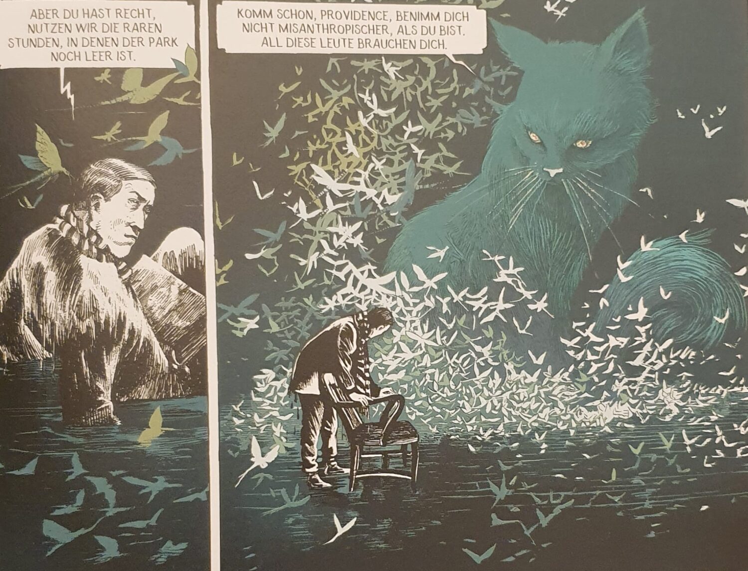 DAS TRAUMBESTIARIUM DES MR. PROVIDENCE © Daria Schmitt / Splitter Verlag
